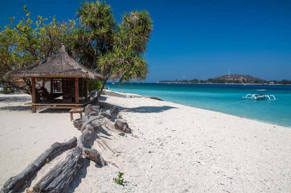 Transfert aux Îles Gili en bateau